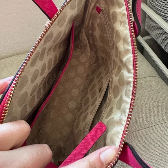 Kate Spade Pink Saffiano Crossbody Bag - Picture 3 of 4